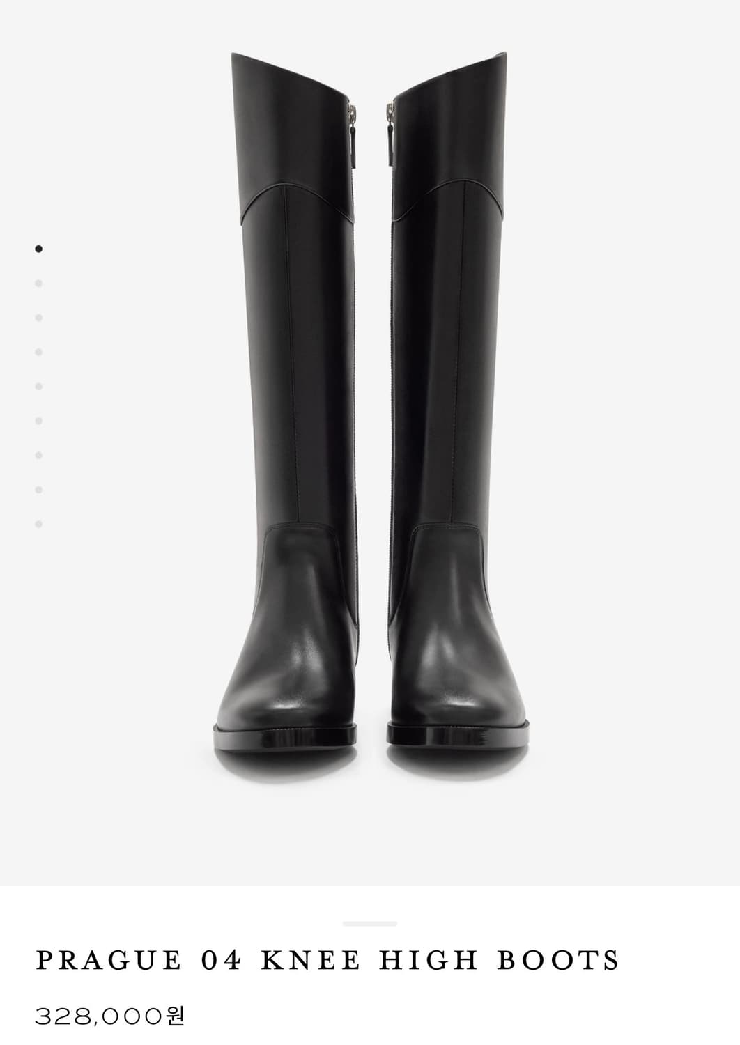 새상품) 쿠에른 프라하 04 니 하이 롱부츠 상품이미지1