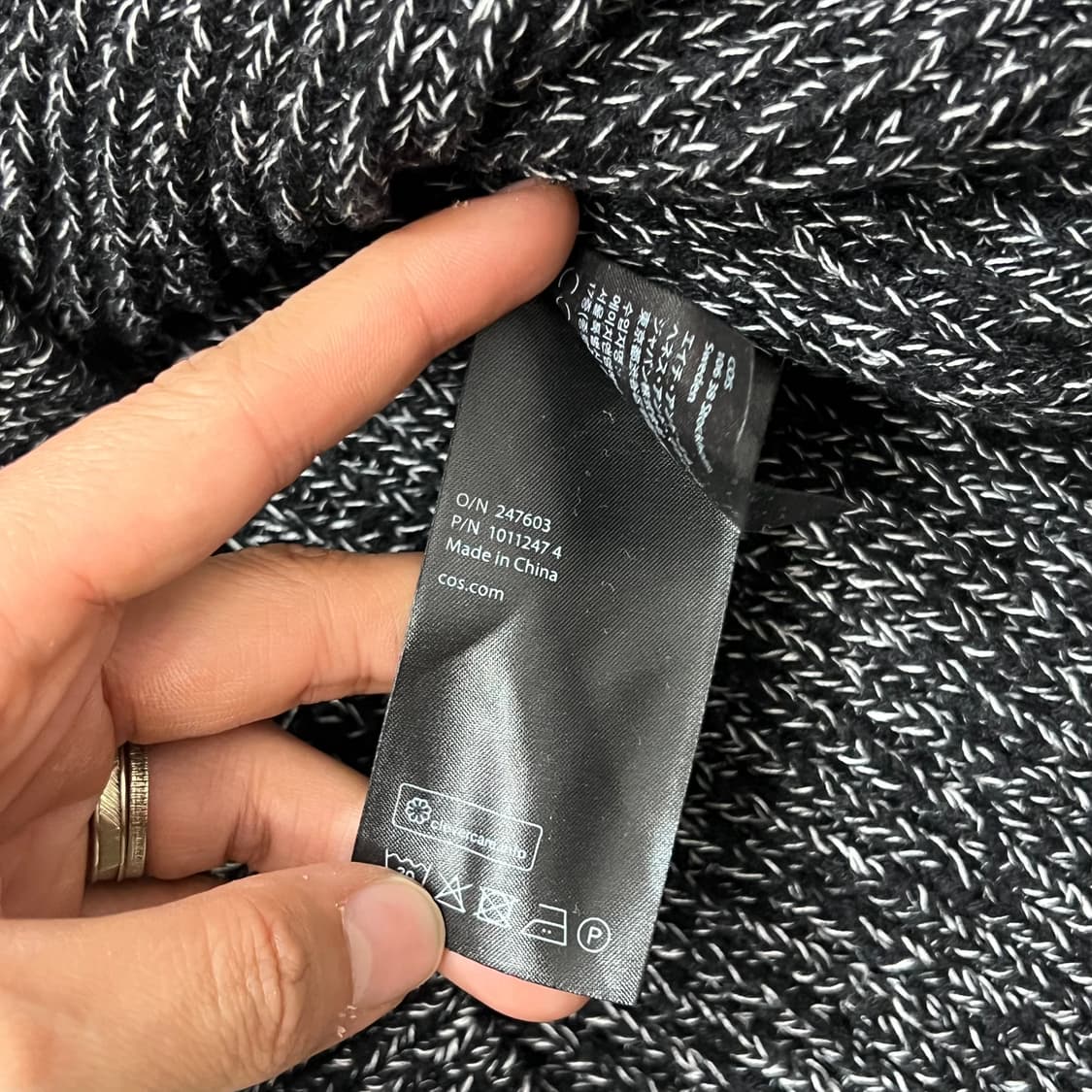 [90-95] cos 니트조끼 상품이미지4