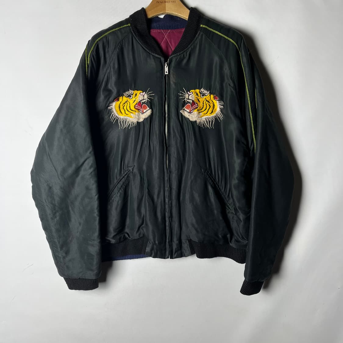 [Tailor Toyo] 테일러토요 리버시블 사틴 스카쟌 상품이미지2