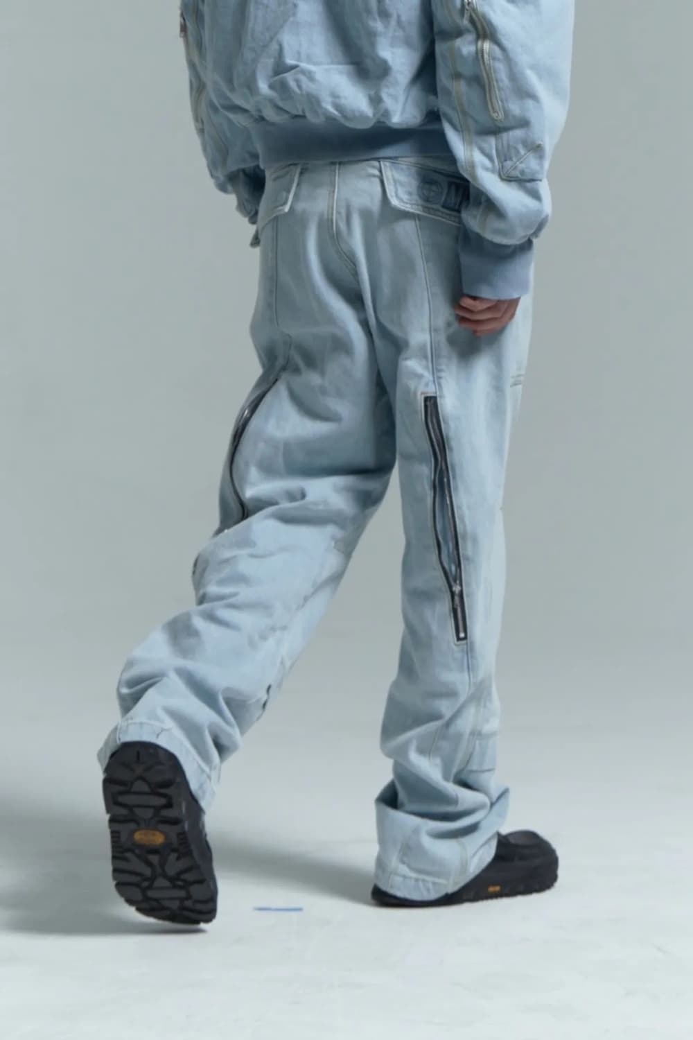 MPa WAVE ZIPPER PANTS (STEEL BLUE) L 상품이미지1