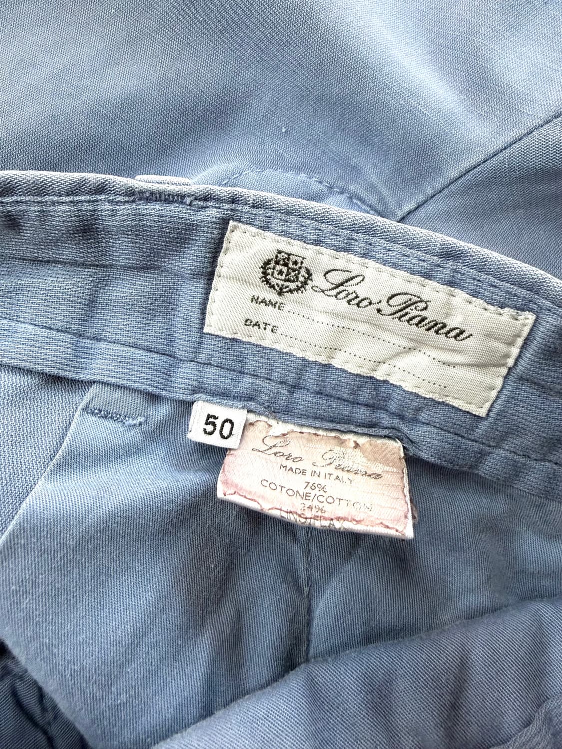 50/ 로로피아나 가먼트다잉 치노 팬츠 상품이미지9