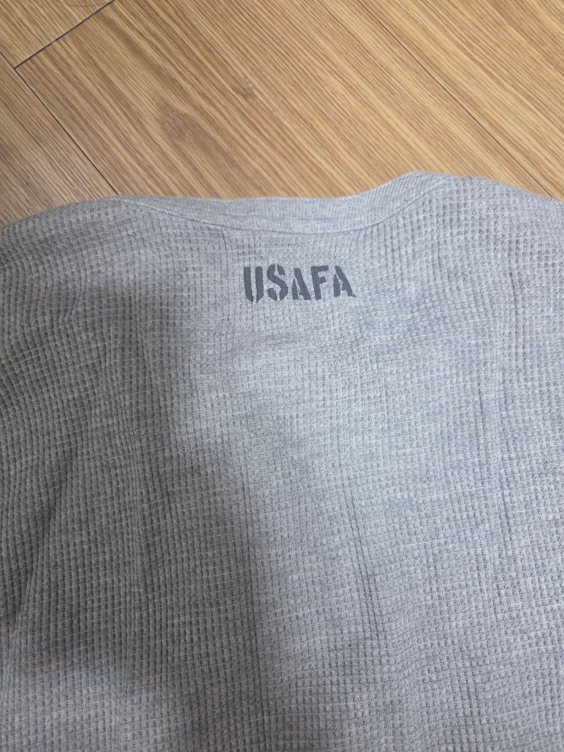 디스커스애슬레틱 USAFA 와플 헨리넥 긴팔티 XL 상품이미지2