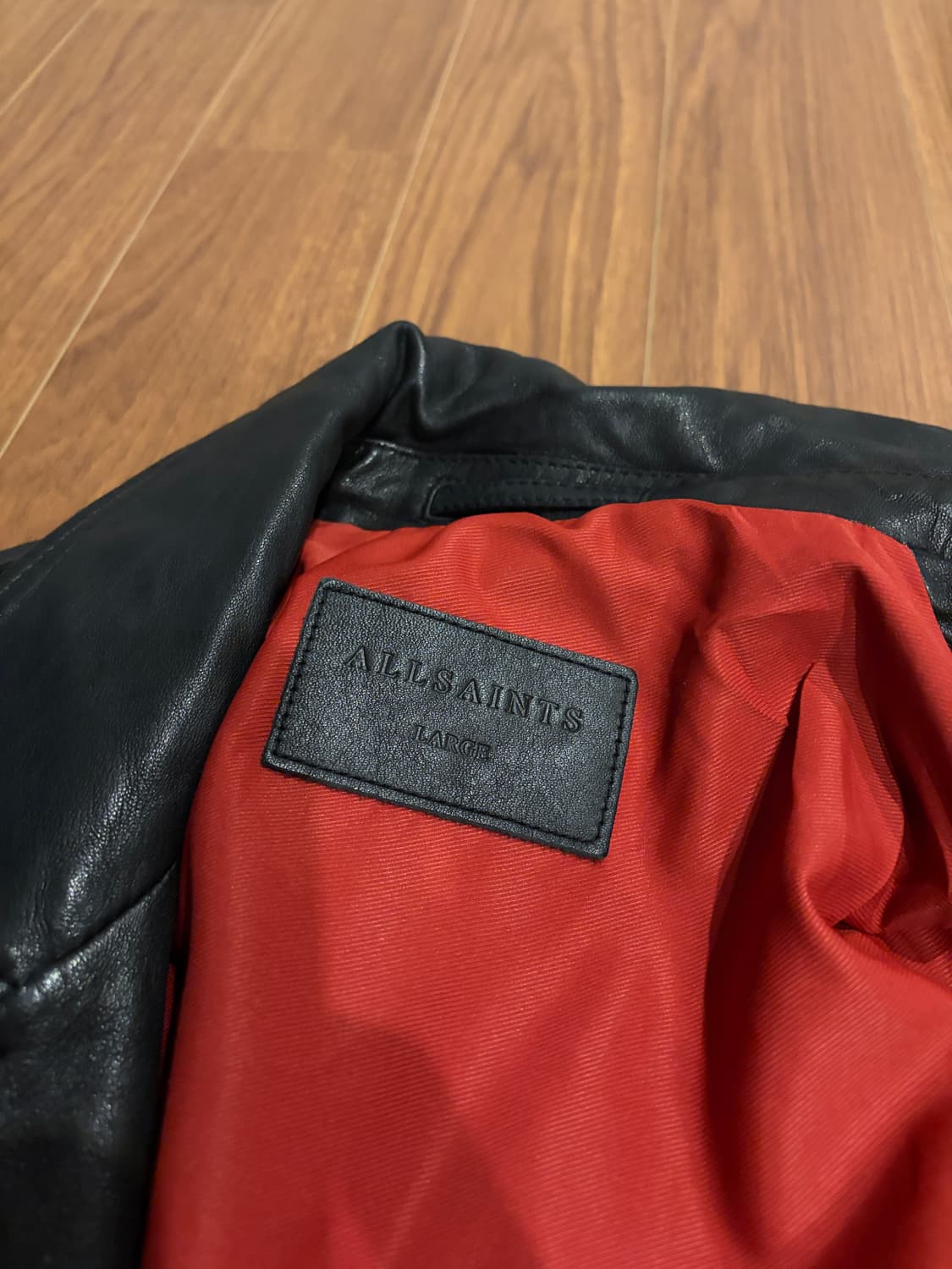 [판매] 올세인츠(AllSaints) 양가죽 라이더 자켓 - L  상품이미지9