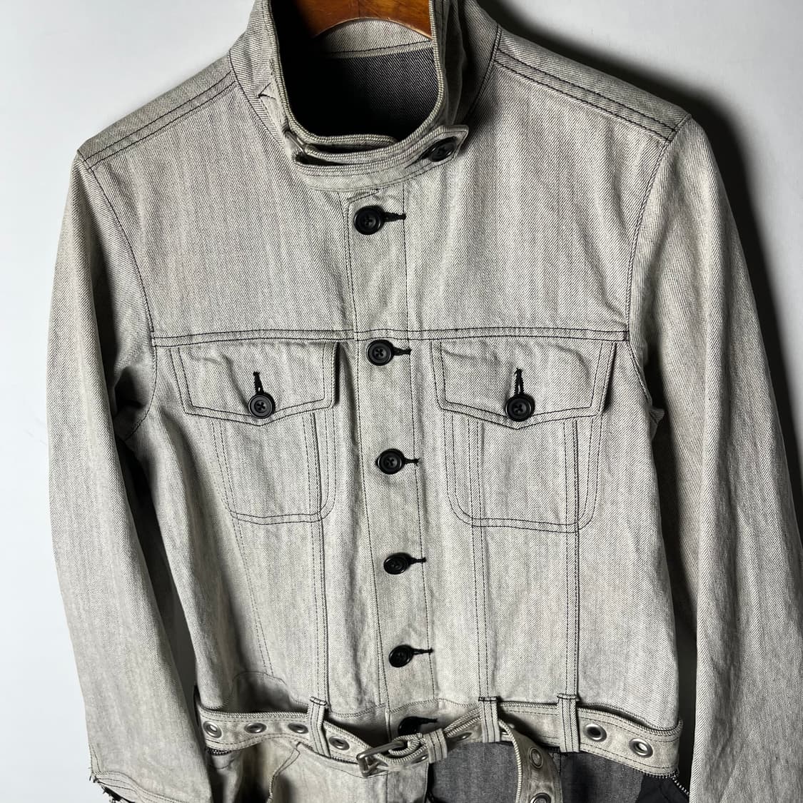 [Edge Rupert] 데님 트러커 코트 상품이미지3