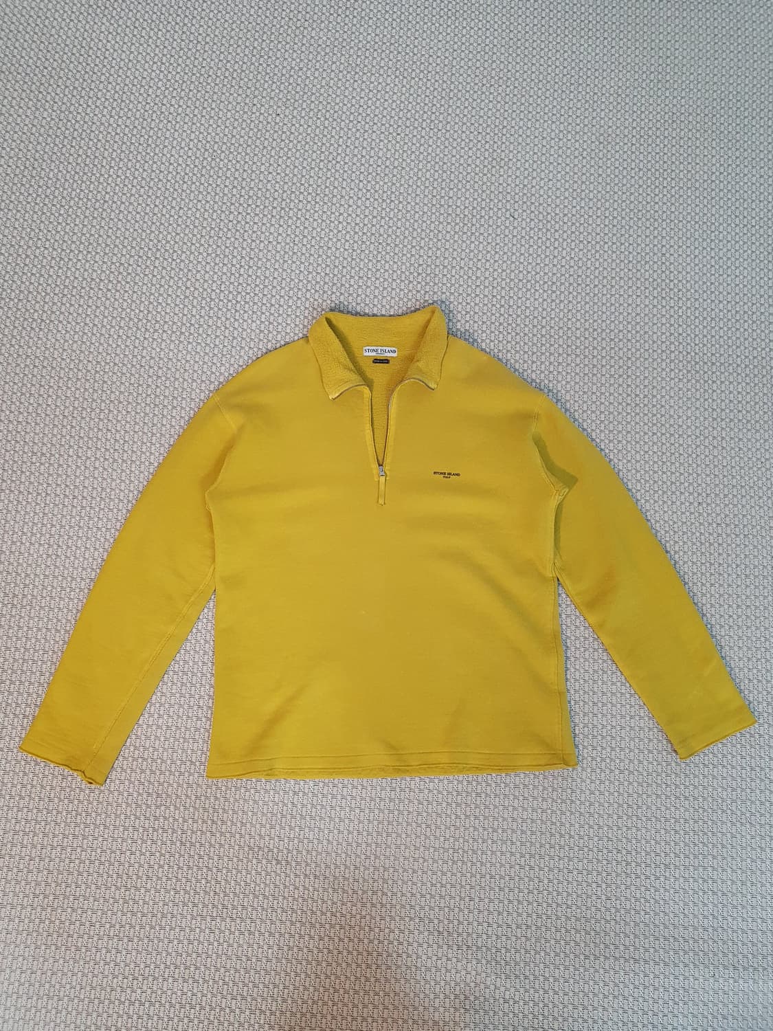 2005 Yellow Quarter Zip Fleece (XL) 상품이미지2