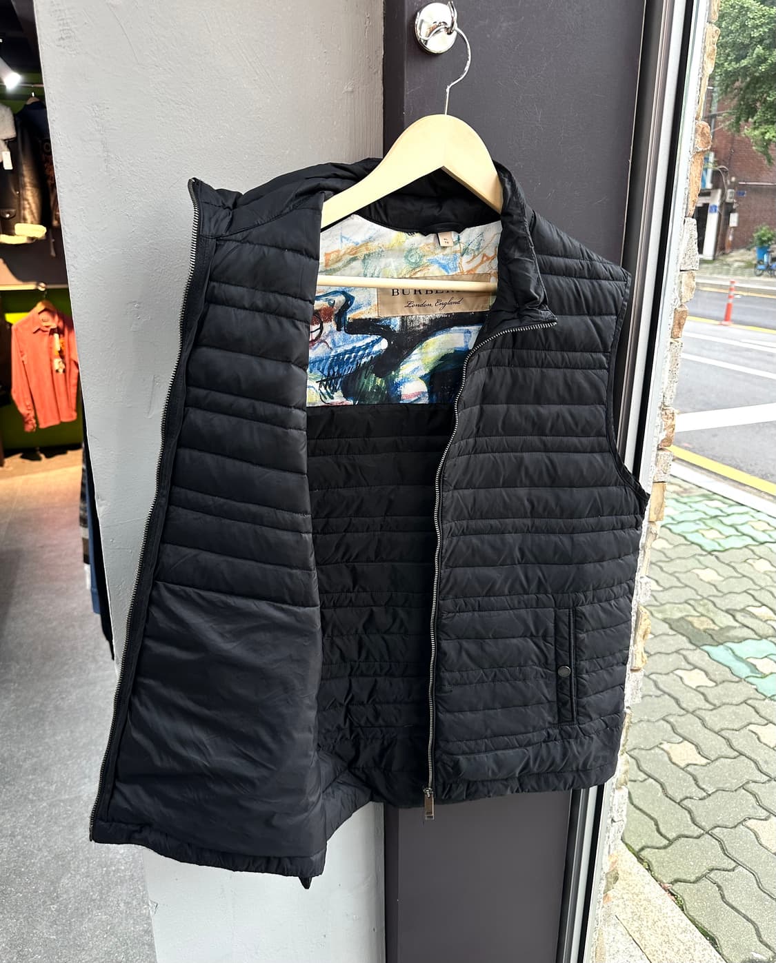 XL/ 버버리 신형 다운 조끼패딩 상품이미지5