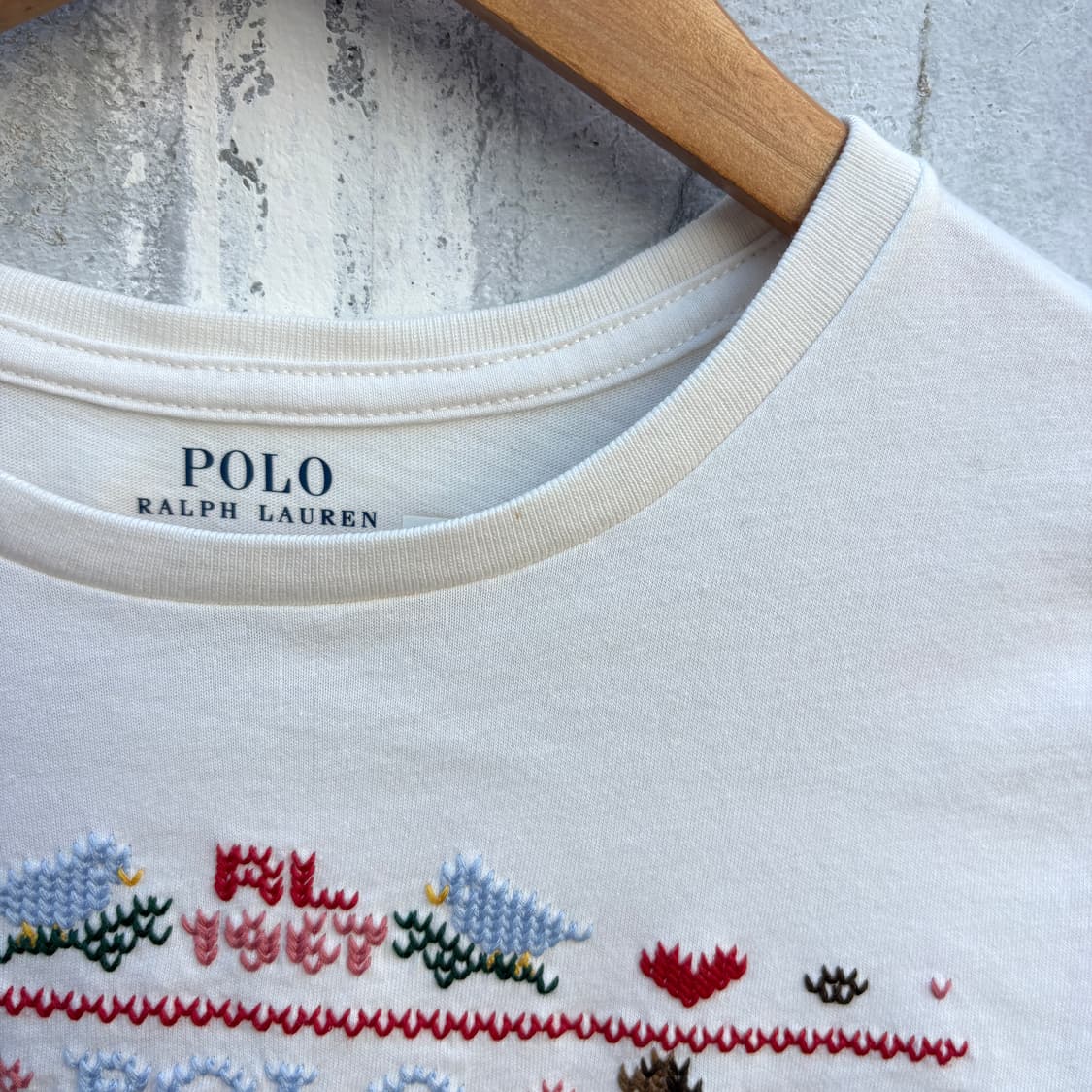 Polo 폴로 자수 롱슬리브 티셔츠 상품이미지3