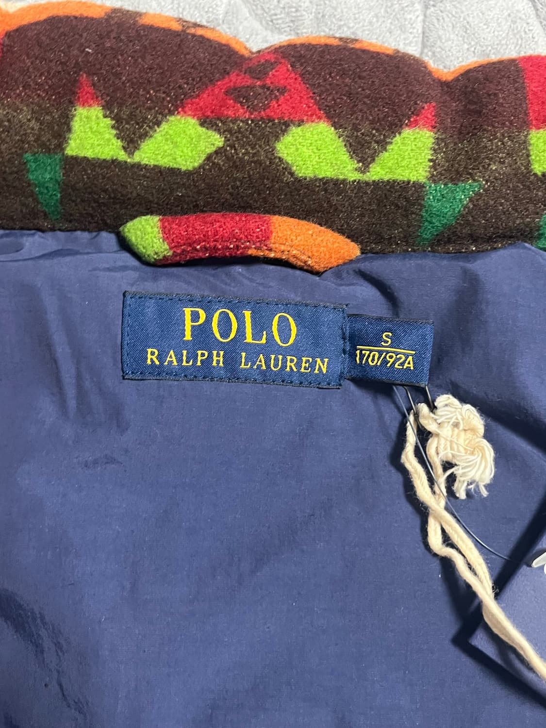 (새제품)폴로 랄프로렌 네이티브 조끼 패딩 S size 상품이미지8