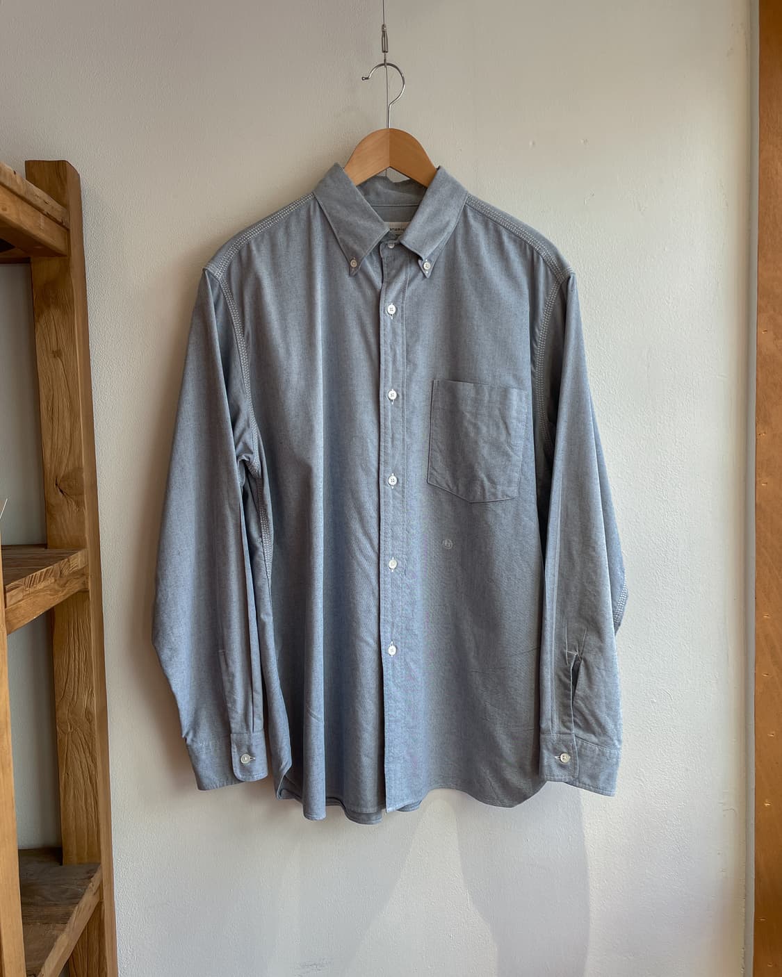 나나미카 버튼 다운 윈드 셔츠 상품이미지1