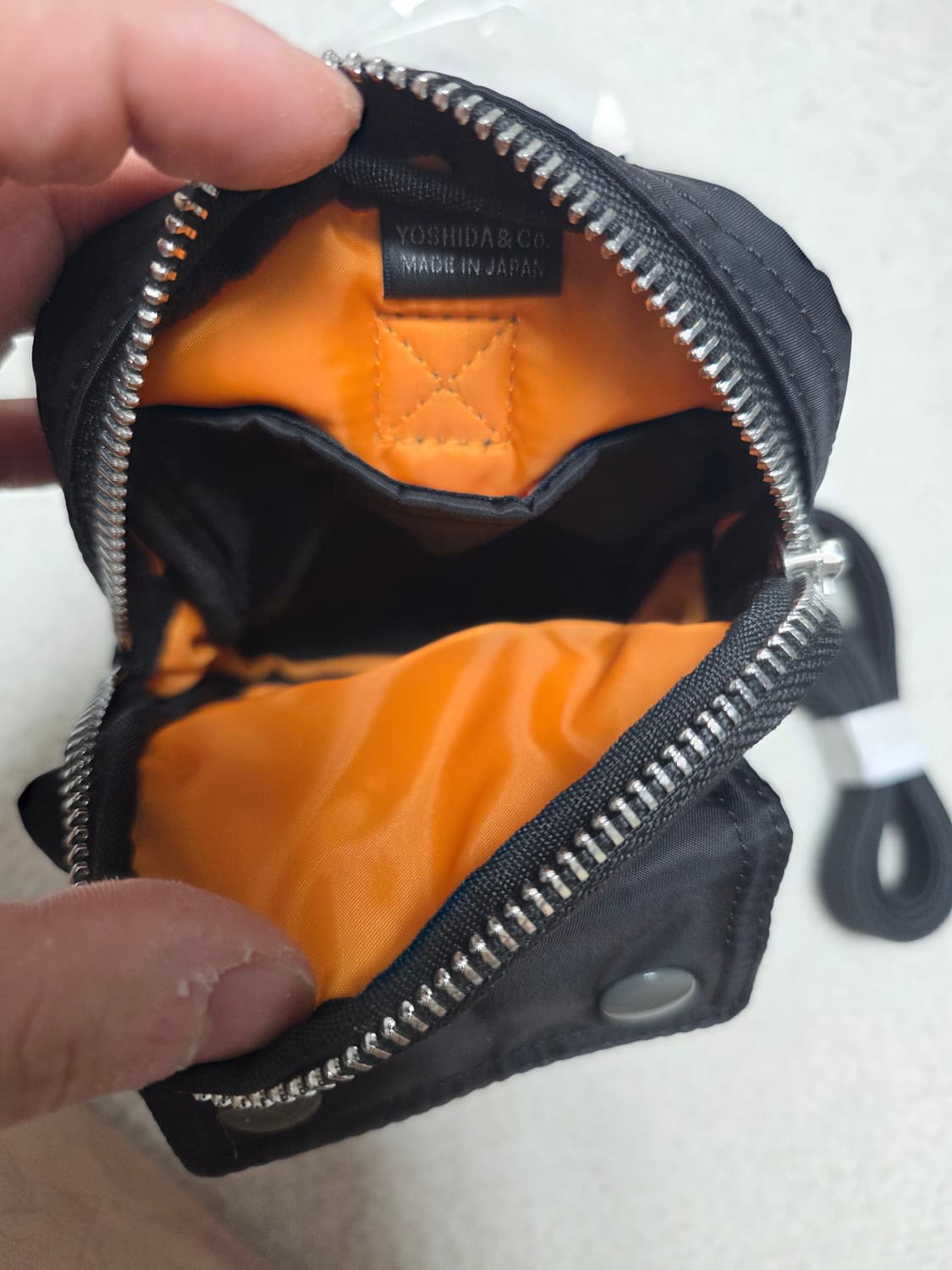 포터 휴대폰 파우치 블랙 상품이미지8