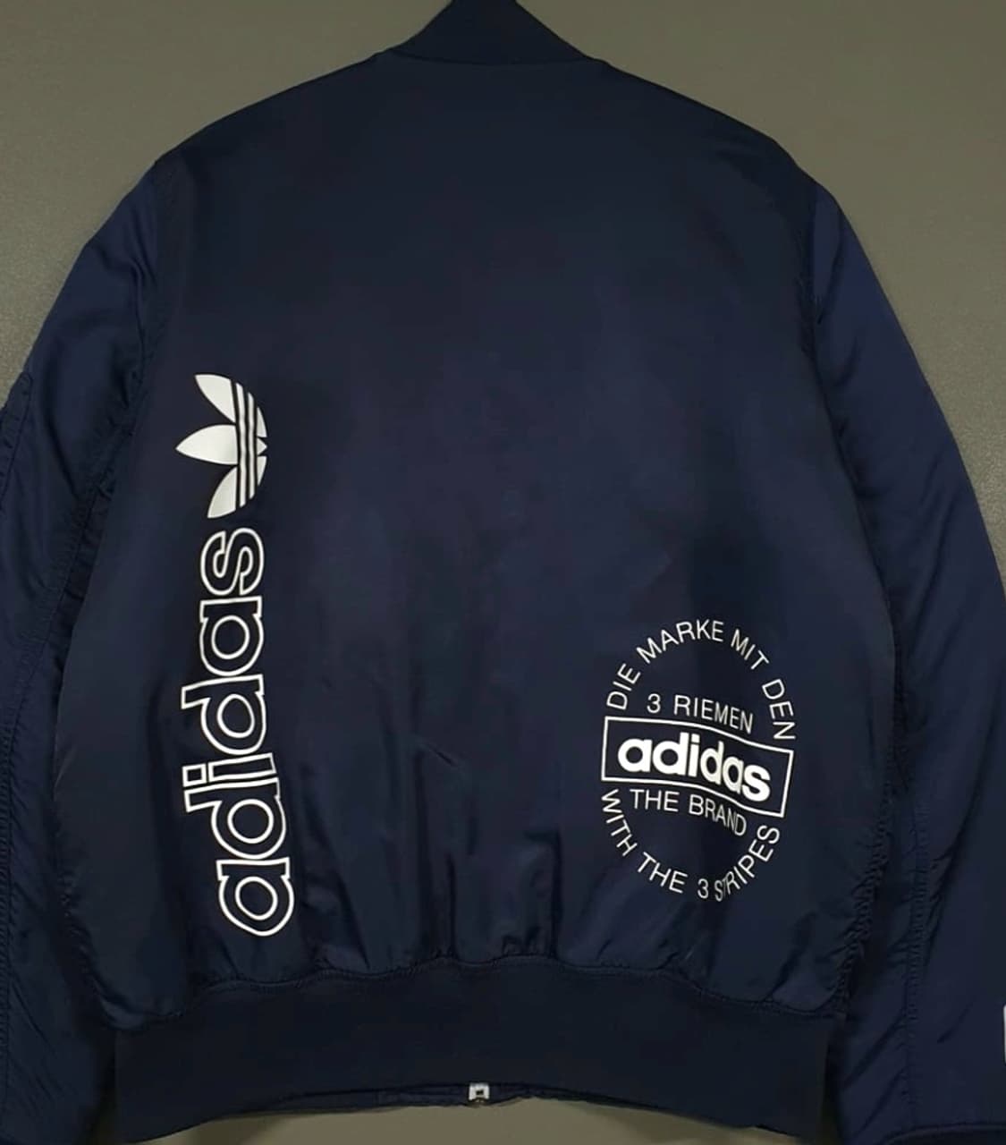 아디다스 Originals  MA-1  항공자켓 봄버 자켓 네이비 090 상품이미지9