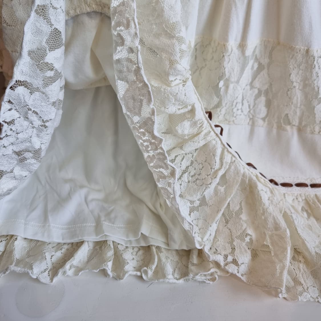 리즈리사 LIZ LISA 레이스 티어드 원피스 상품이미지4