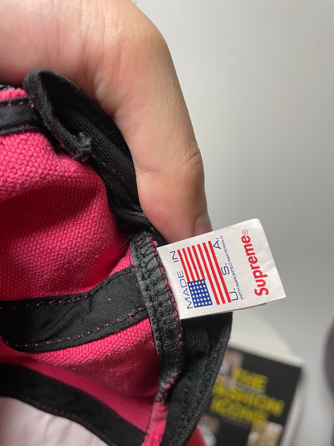 슈프림 뉴욕 캡 모자 핑크 상품이미지5