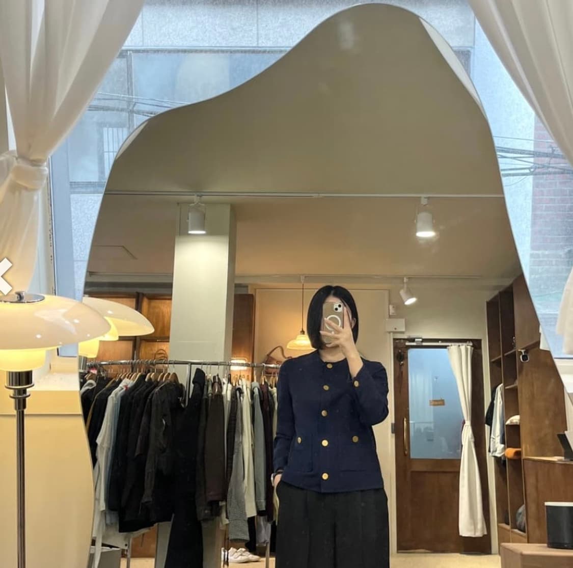 구찌 자켓 라운드넥 노카라 유니폼 상품이미지10