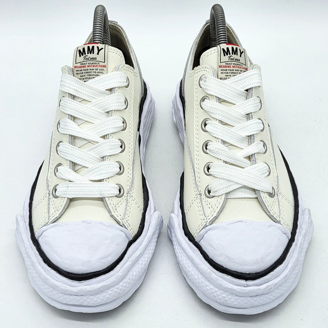  메종 미하라 야스히로 피터슨23 OG 솔 레더 로우탑 (39) 상품이미지4