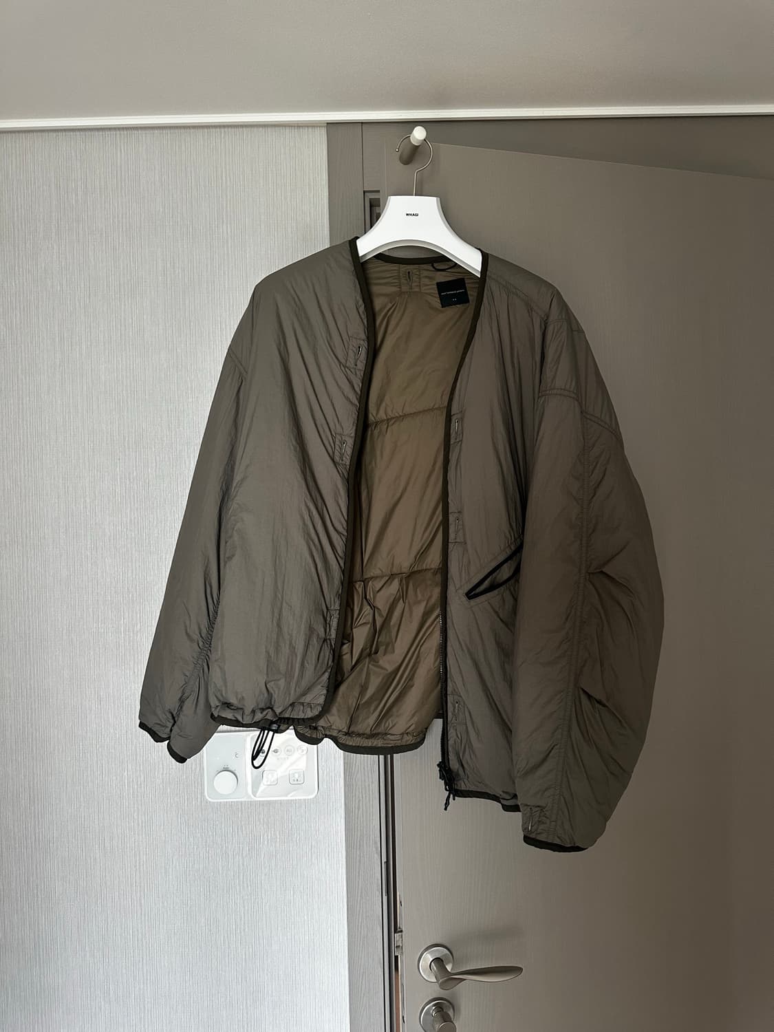 모이프 24aw 라이너 자켓 올리브 2사이즈 상품이미지2