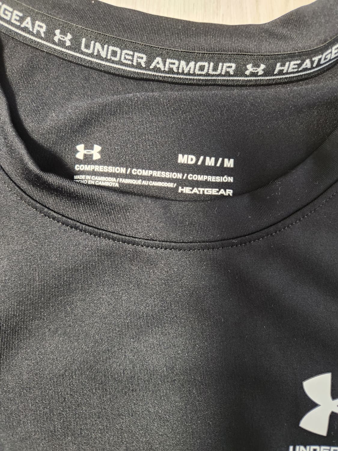 새상품급)언더아머 히트기어 아머 컴프레션 슬리브리스 1361522 사이즈 상품이미지4