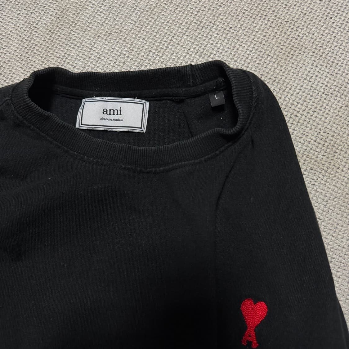 아미(AMI) 스몰 하트 반팔티 상품이미지6