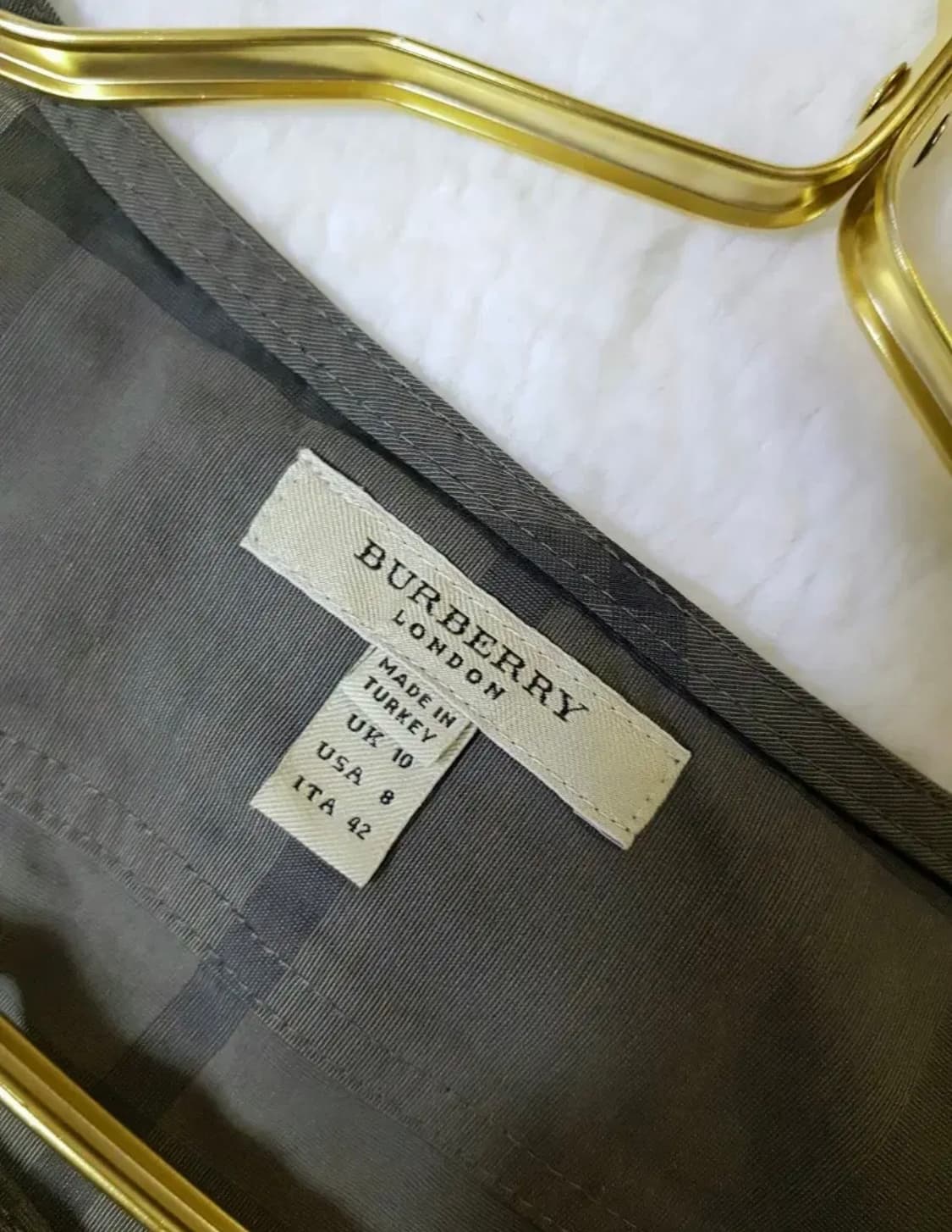 정품 버버리. 채크 원피스. 66 상품이미지4