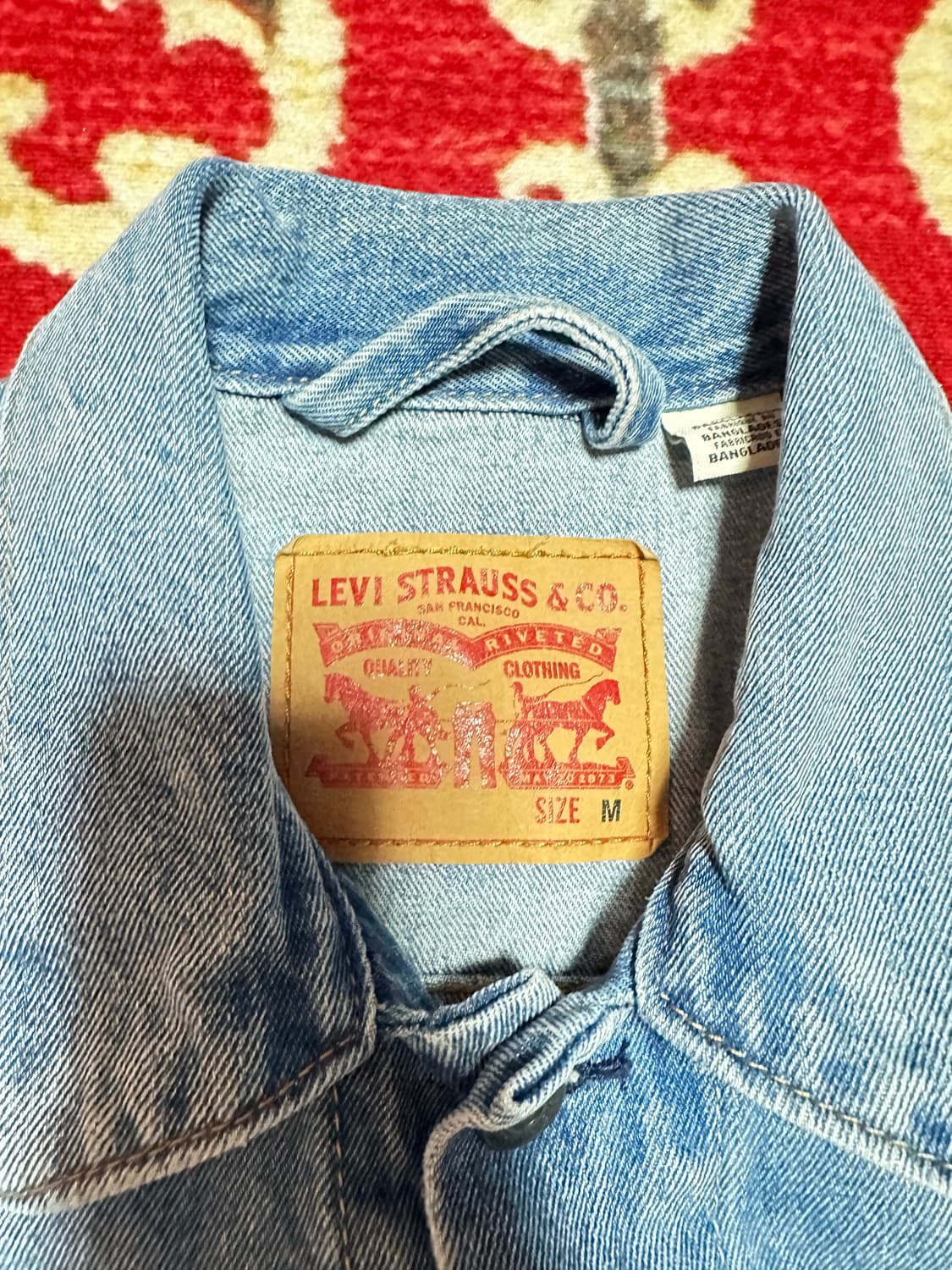 리바이스 데님 트러커 청자켓 M 상품이미지2