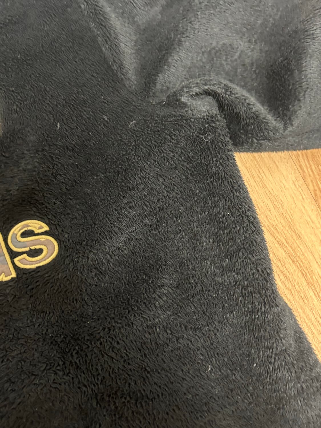 아디다스 아디 빅로고 블랙 카모 털 후리스 플리스 후드집업 후집 상품이미지3