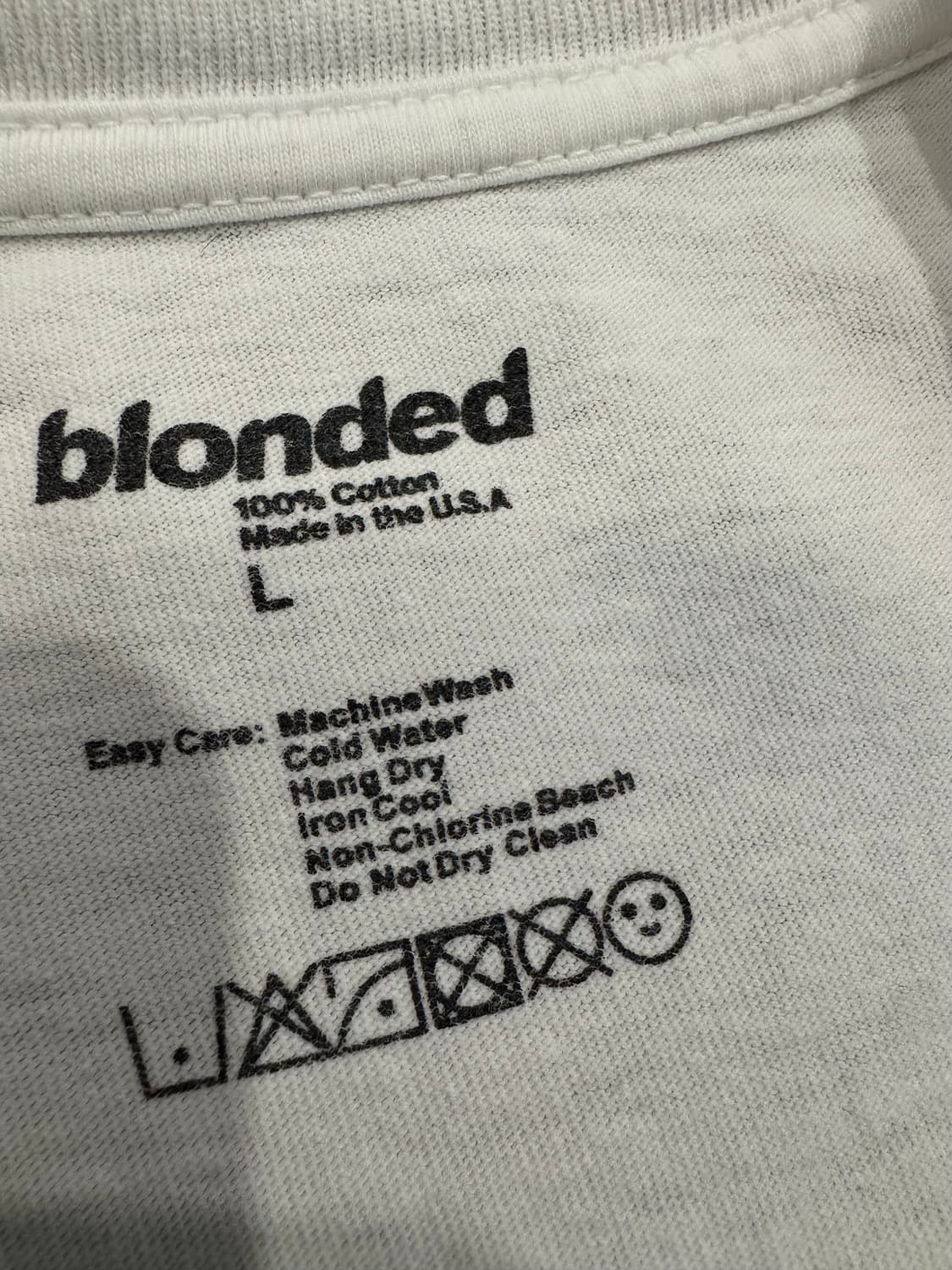 정품 Frank Ocean 블론디드 티셔츠 상품이미지4