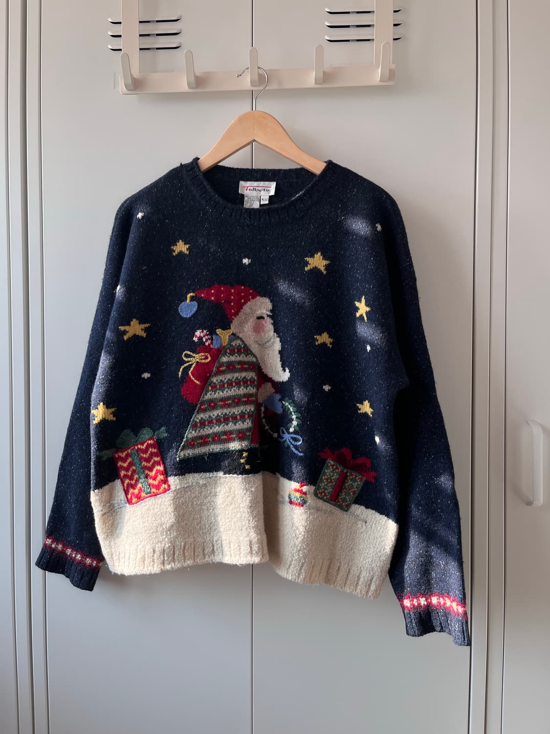 Talbots 크리스마스 산타 별 니트 스웨터 상품이미지4