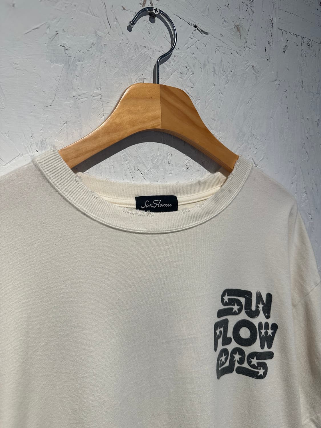 Sunflowers Sun Faded Rouded Star T 상품이미지2
