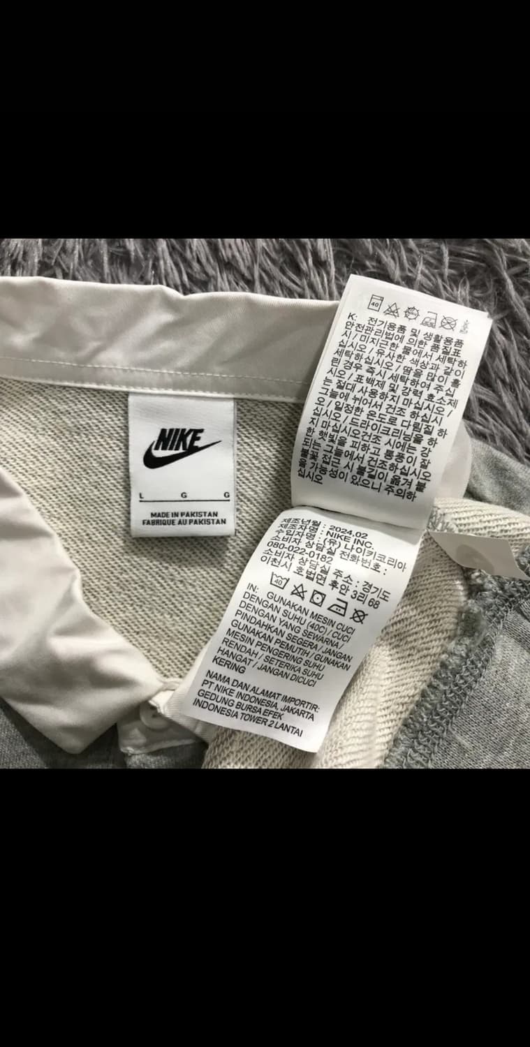 [[L, A급] 나이키(NIKE) 긴소매 폴로 티셔츠/24년 상품이미지6