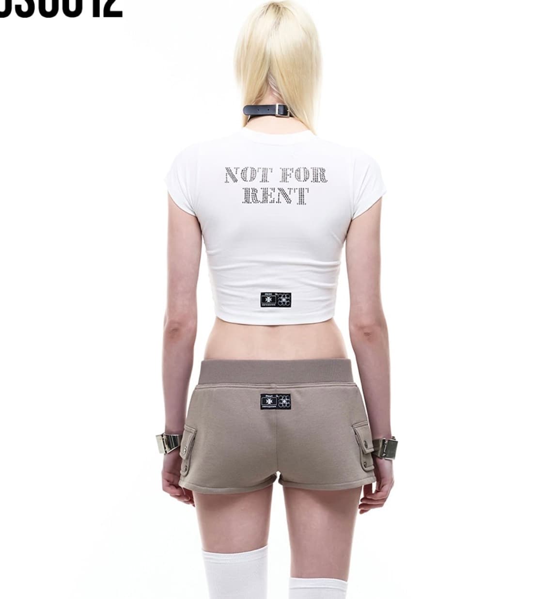 [새상품] Op. 07 NFR CROP T-SHIRTS WHITE 상품이미지5