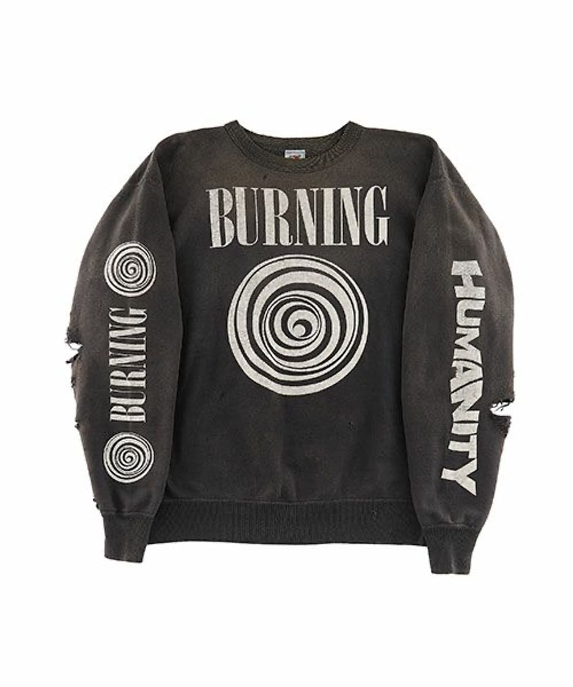 (XL) 세인트미카엘 Burning 너바나 스웻 상품이미지1
