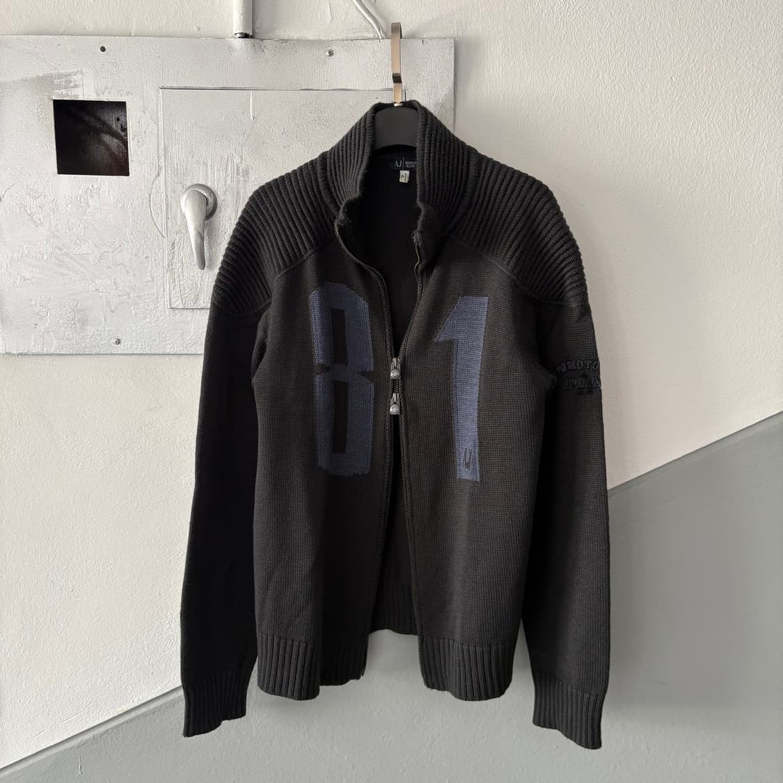 알마니 진스 81 모터사이클 집업 상품이미지9