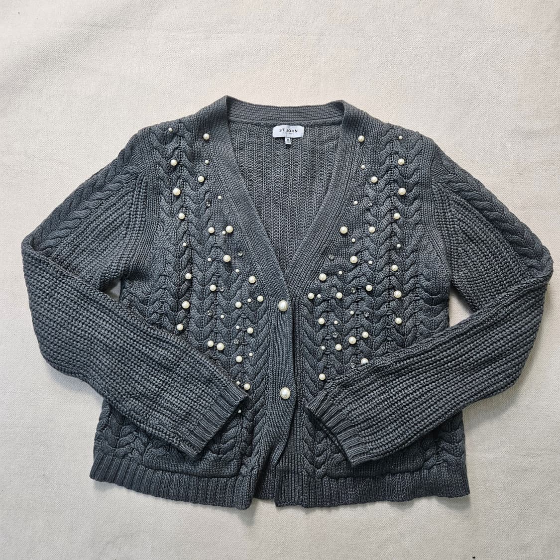 M66 센존블루라벨 케이블 니트 가디건 0309Y 상품이미지1