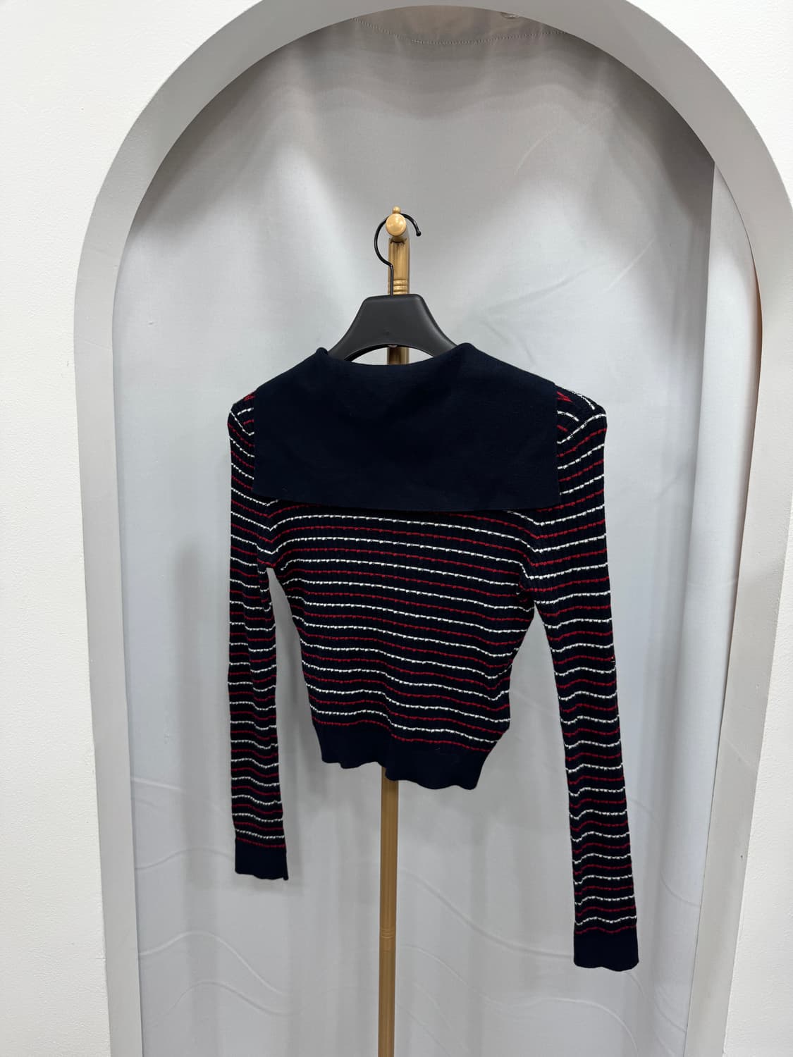 미우미우 스트라이프 가디건 40사이즈  상품이미지2