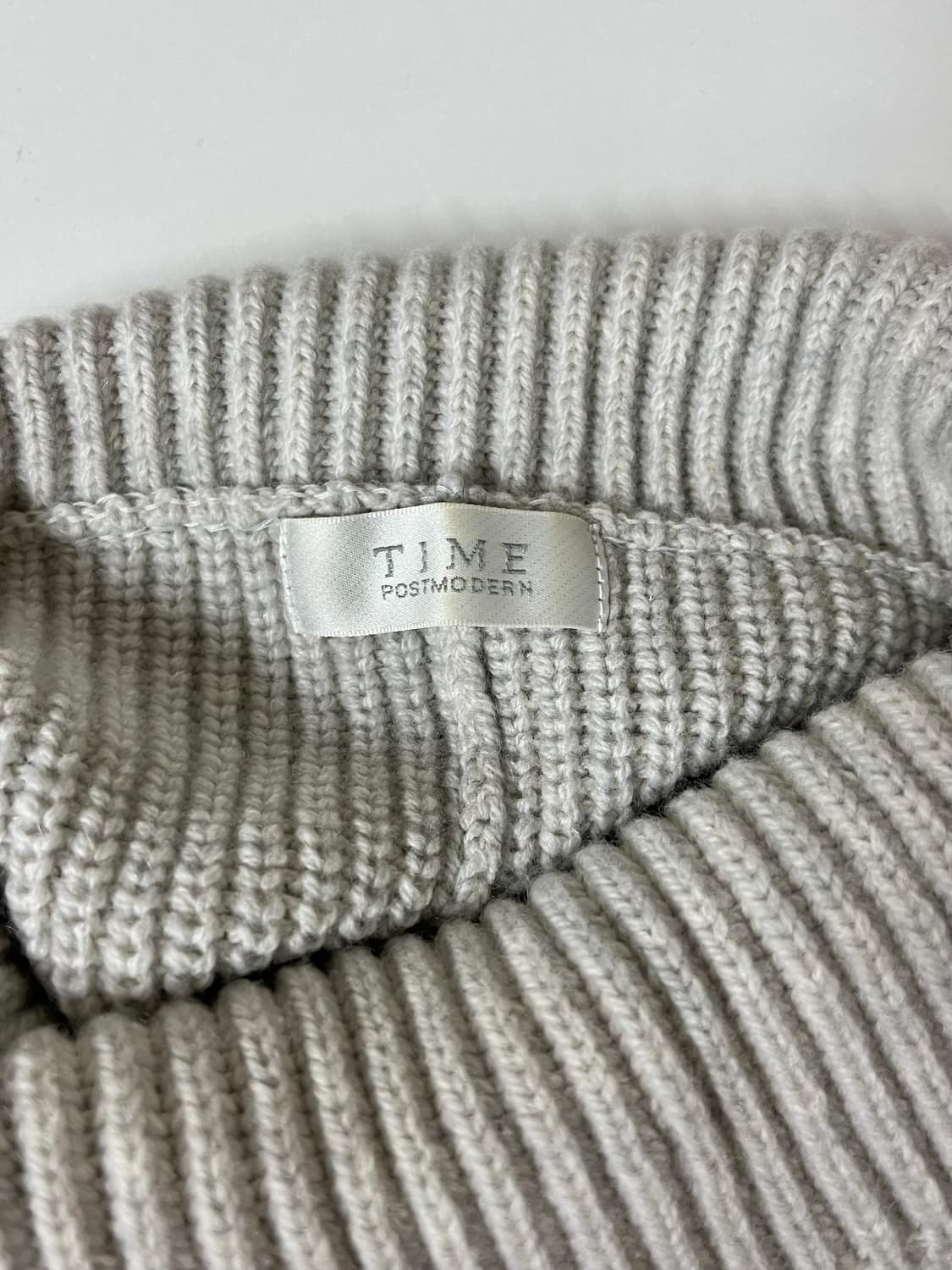 F) 한섬 타임 TIME 캐시미어 블렌드 오버핏 니트 상품이미지4