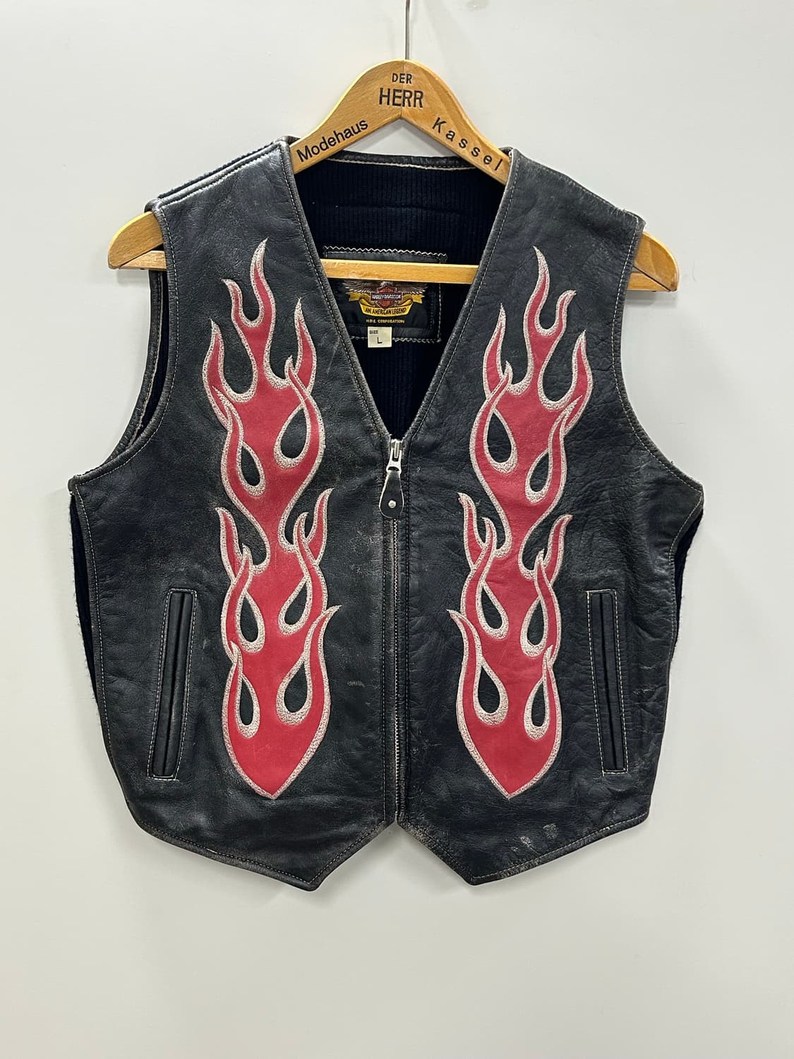 90s 할리데이비슨 레더 베스트 상품이미지1