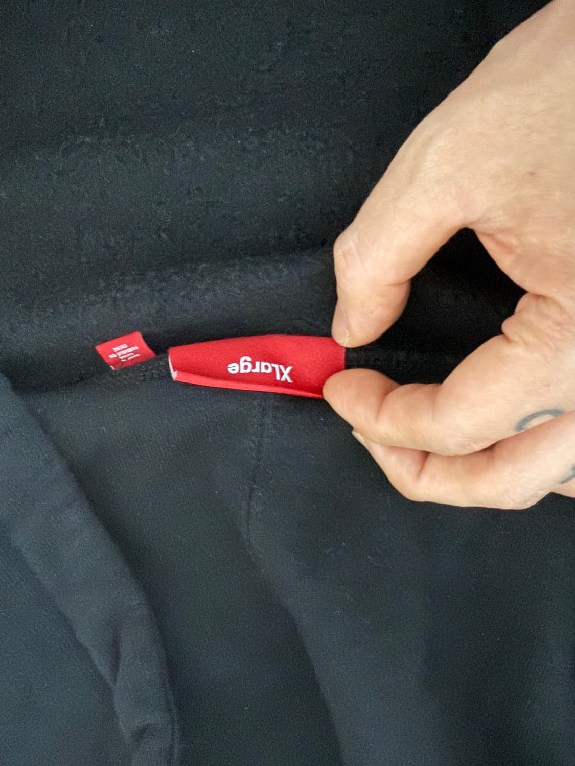 슈프림 데미안 허스트 후드 집업 블랙 상품이미지5