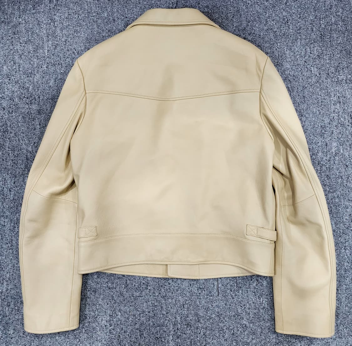 마뗑킴 램스킨 라이더 레더 자켓 양가죽 자켓 M 상품이미지2