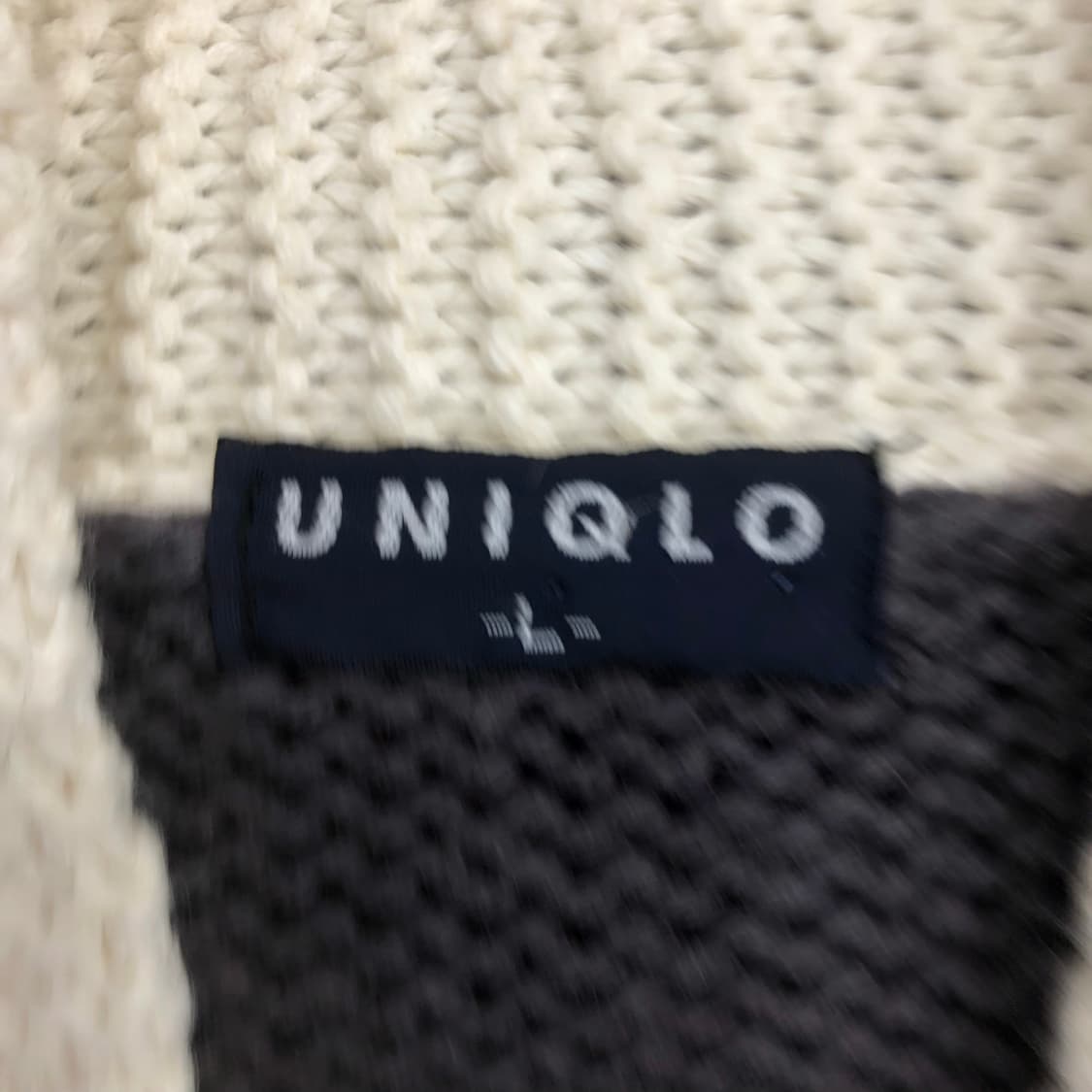 유니클로 재팬 니트 집업 자켓 상품이미지4