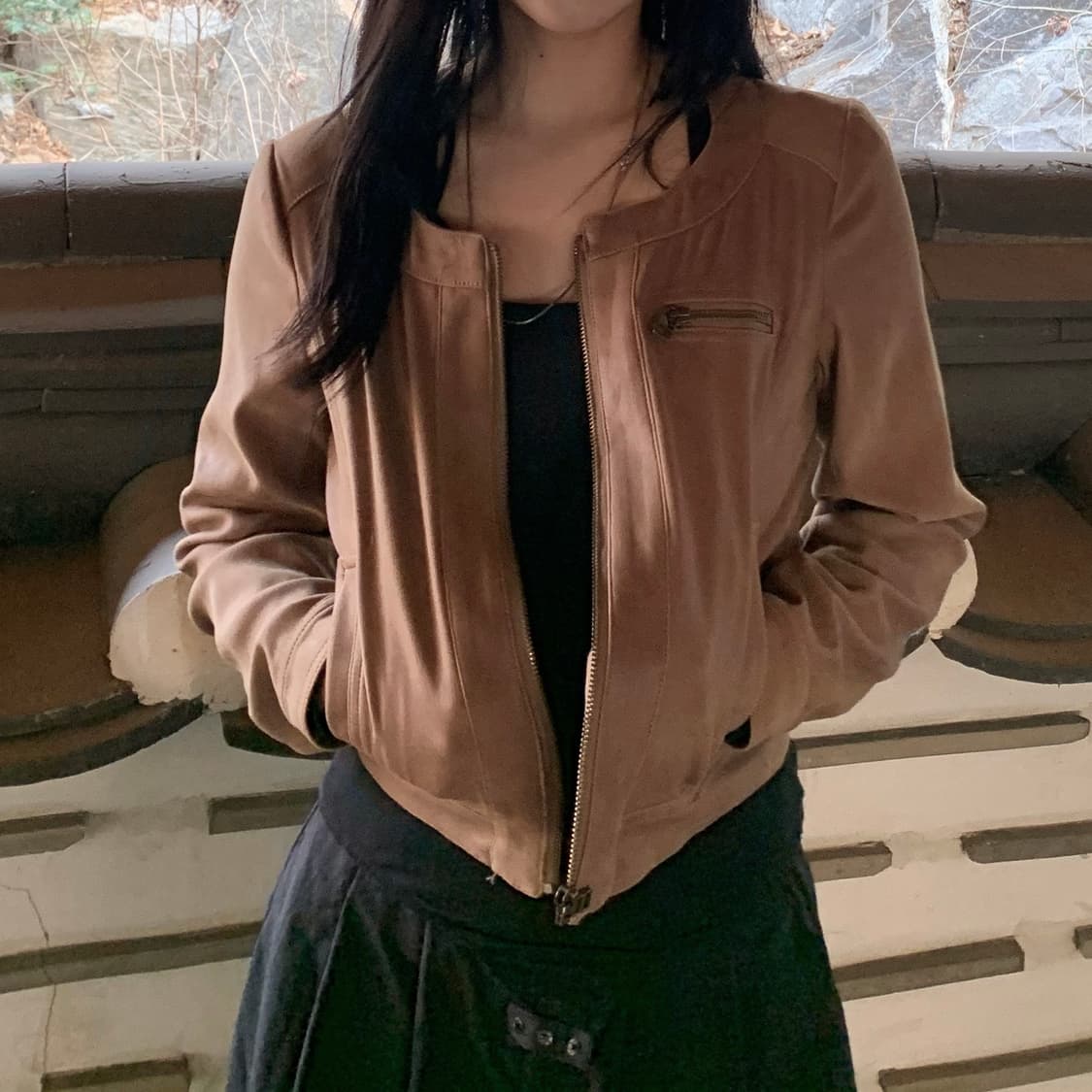 브라운 자켓 상품이미지2