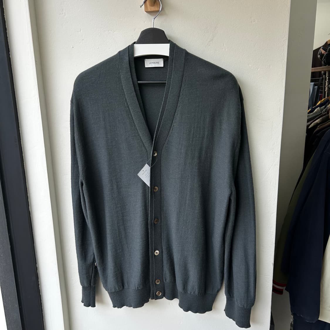 16823 - 르메르 메리노 블렌드 트위스트 가디건 상품이미지2