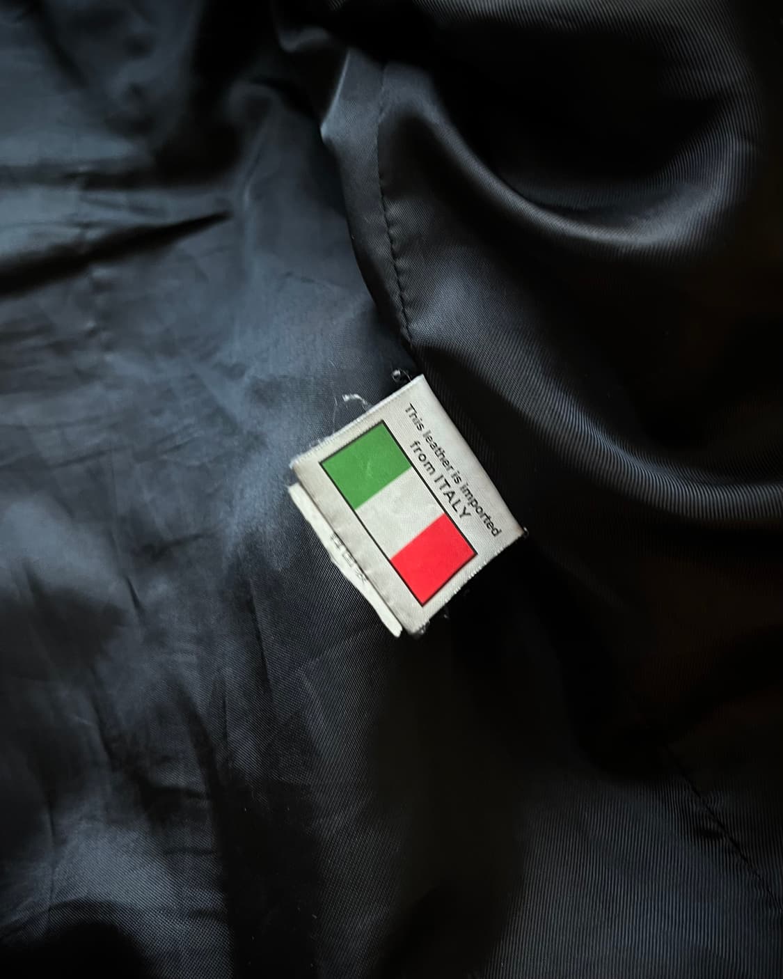 Italian Vintage Real Leather Rider JK 상품이미지9