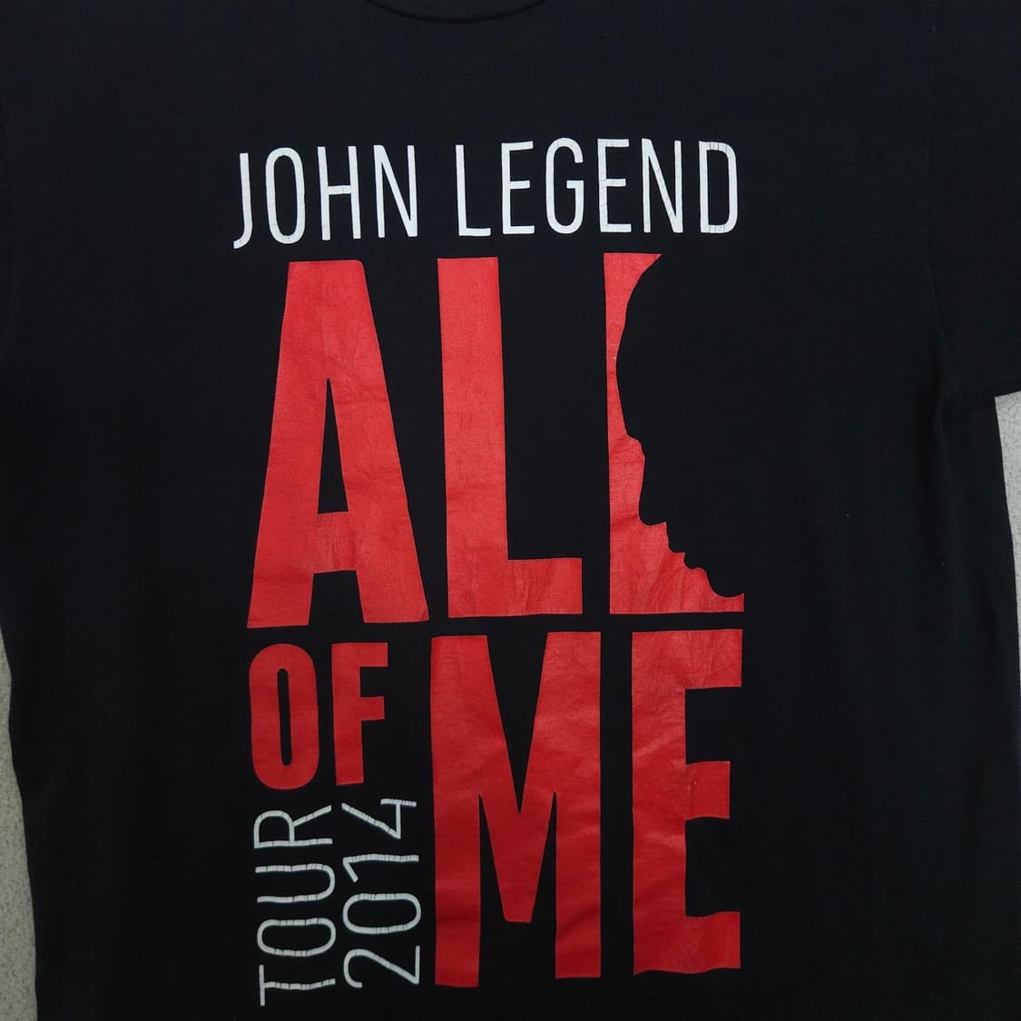 존 레전드 ALL OF ME TOUR 2014 티셔츠 L 상품이미지3