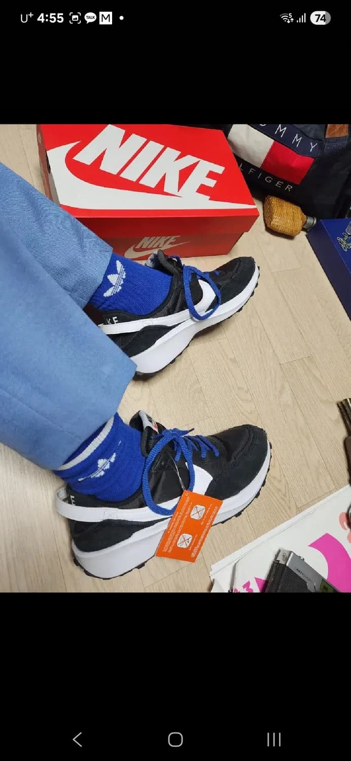 (새상품) NIKE waffle debut 285 와플 285 상품이미지3