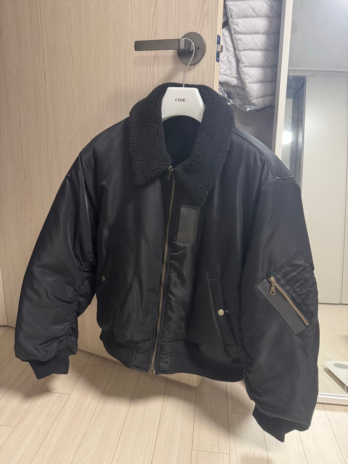 쿠어 CWU 리버서블 플라이트 봄버 V.2 (블랙) 상품이미지2