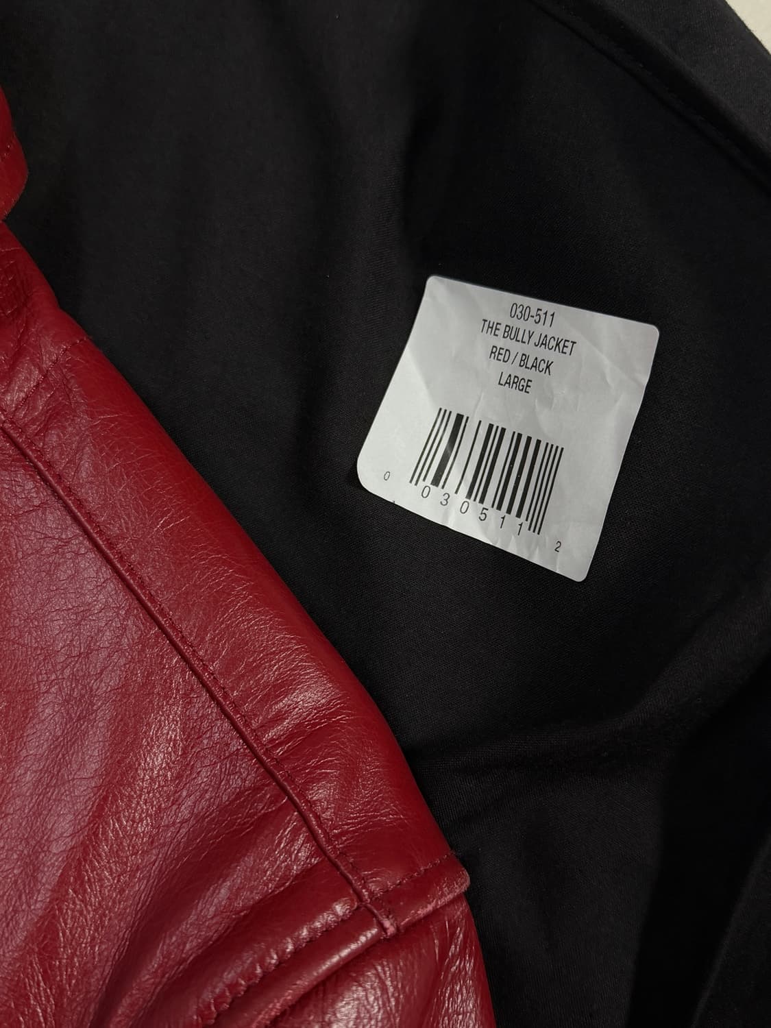 [L]ERD the bully jacket red 상품이미지7