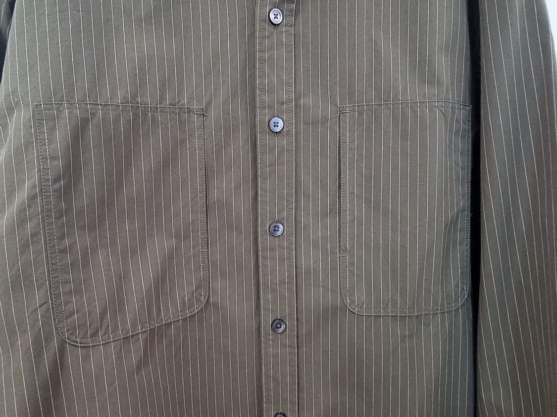 프리즘웍스 와바시 유틸리티 셔츠 올리브 XL사이즈 상품이미지7