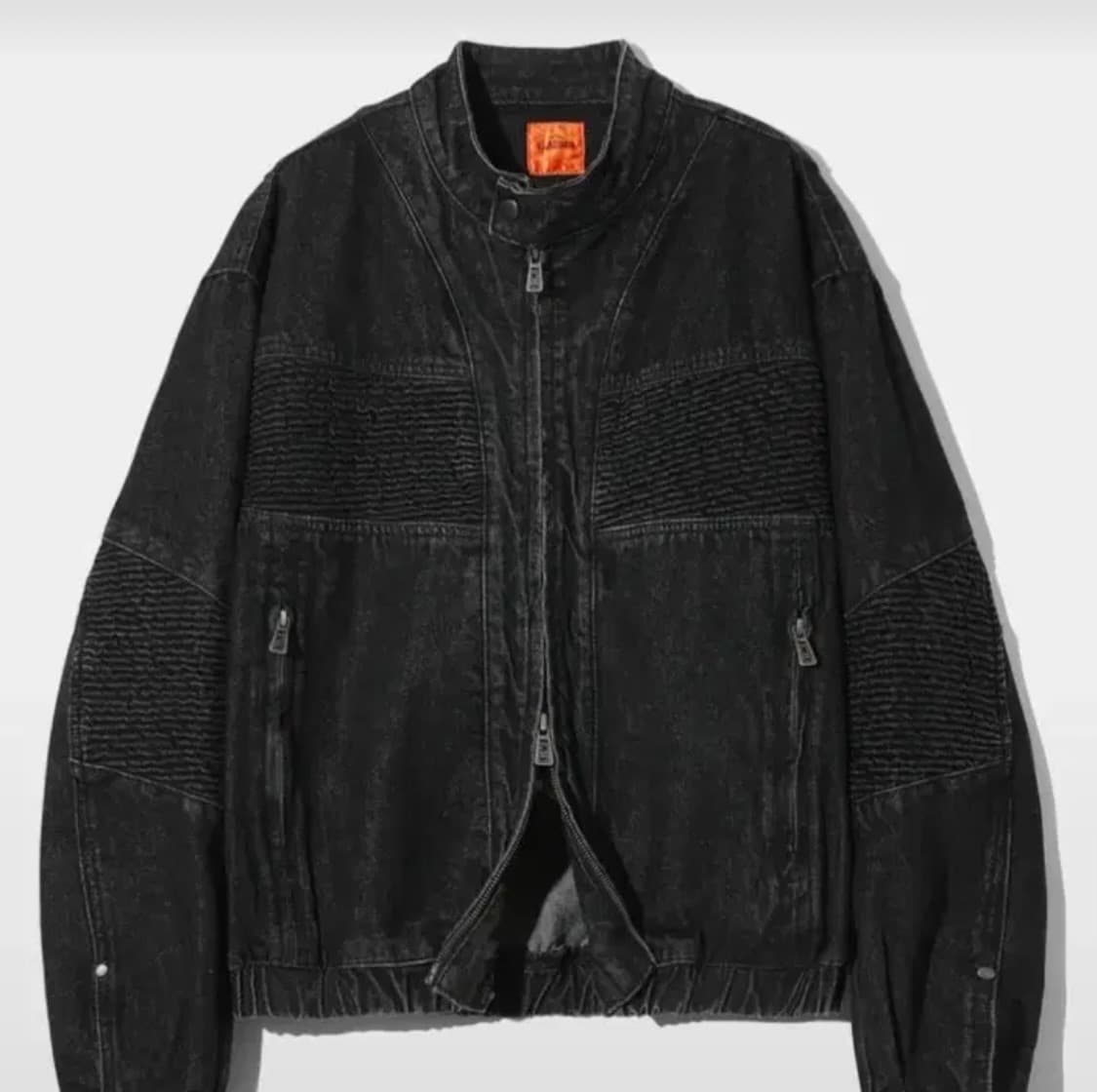 데님 바이커 자켓 상품이미지1