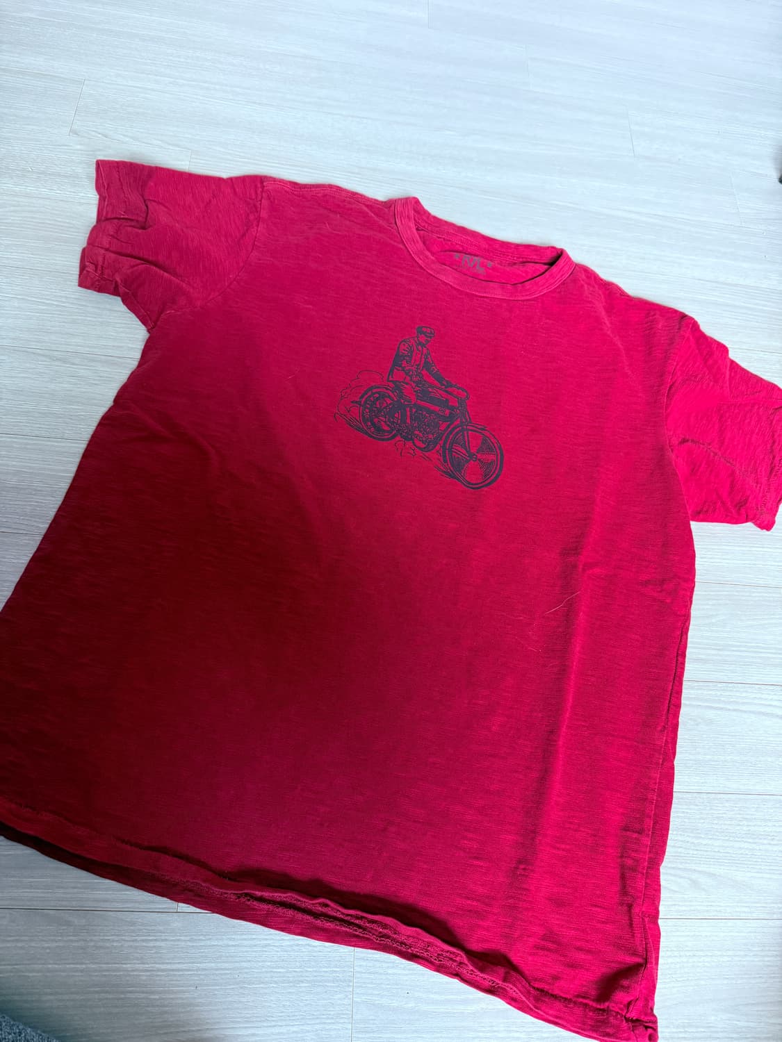 rrl 더블알엘 프린팅 티셔츠 xl 상품이미지3