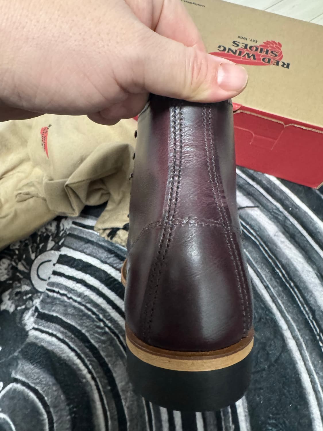 레드윙 벡맨9419 블랙체리 9d 270 상품이미지7